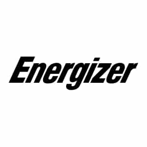 Energizer Logo in schwarzer Schrift