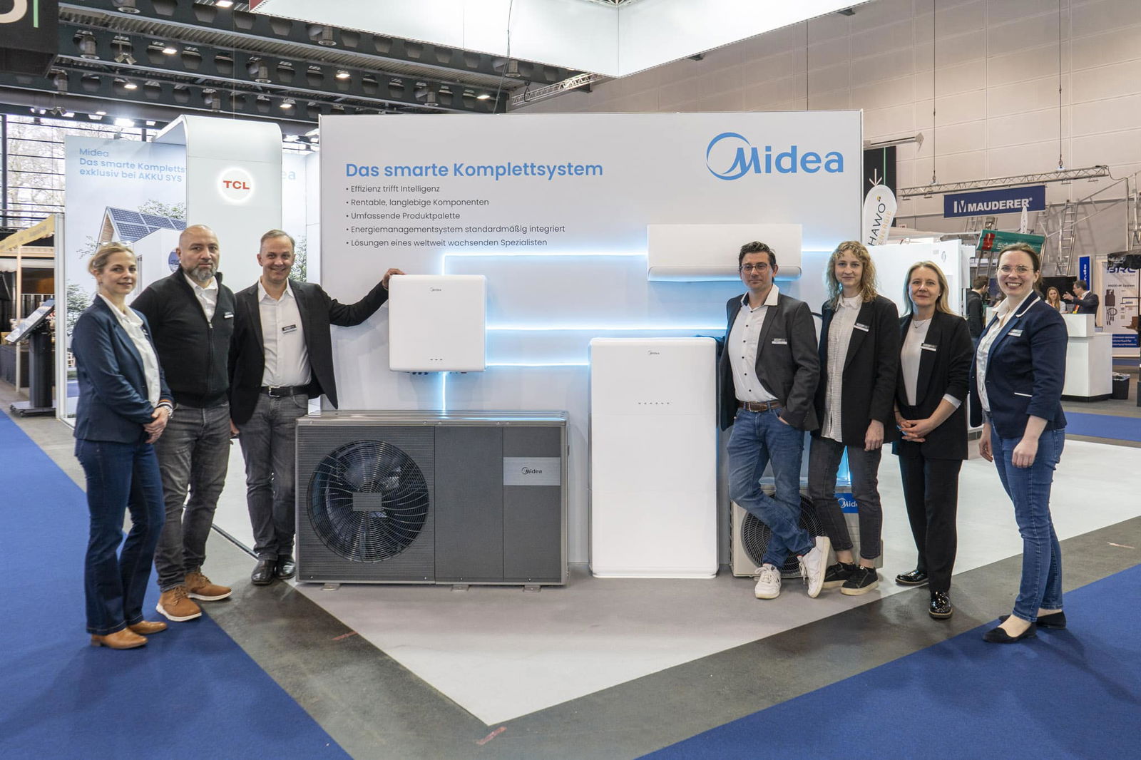 Midea smart complete system Photovoltaic heat pump Inverter Energy storage Air conditioning