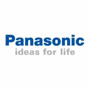 Panasonic Logo in blauer Schrift