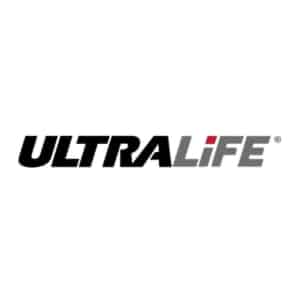 Ultralife Logo in schwarzer Schrift